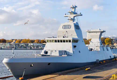 Saar 6-class warship